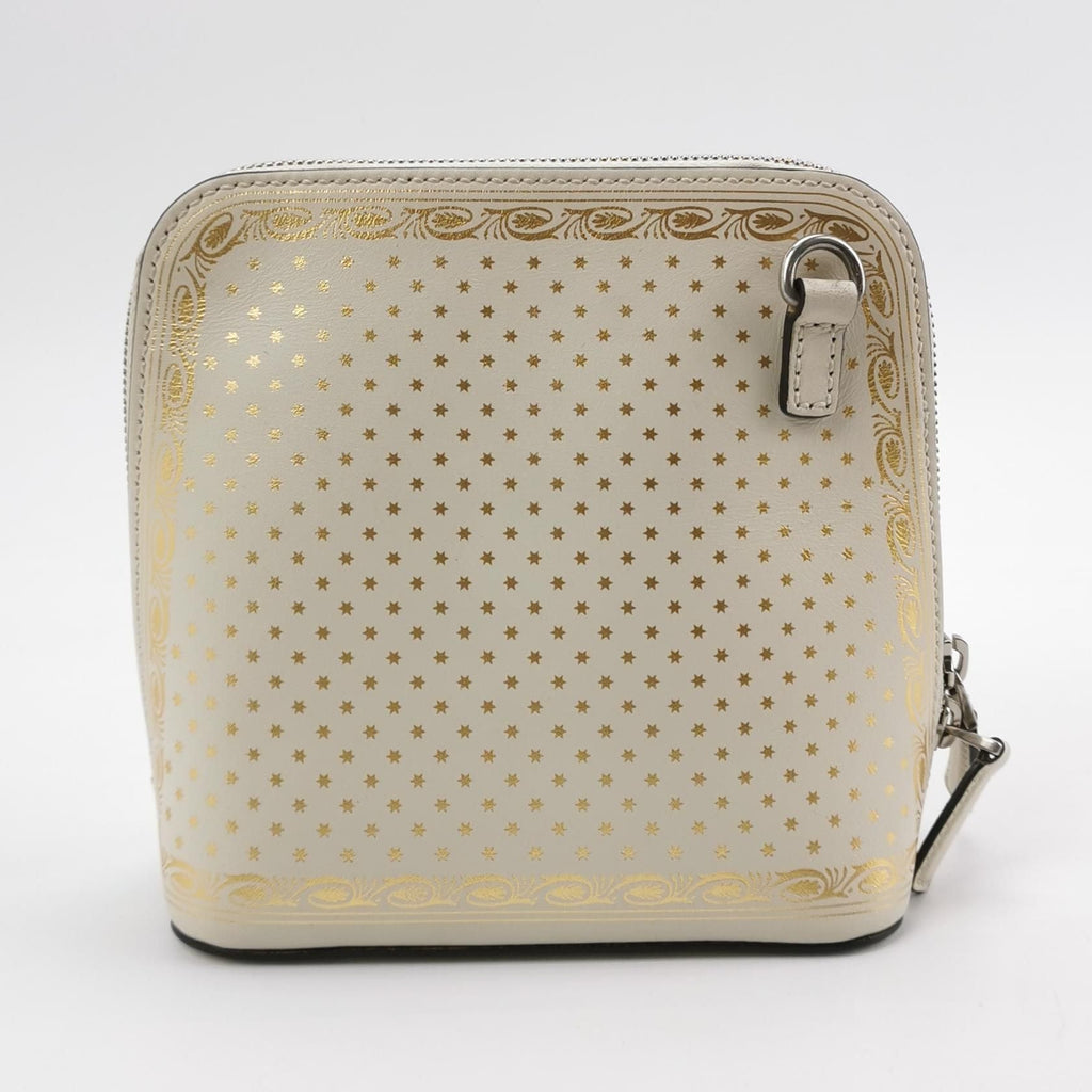 Gucci Guccy Leather Printed Logo Crossbody Bag 24112978964630