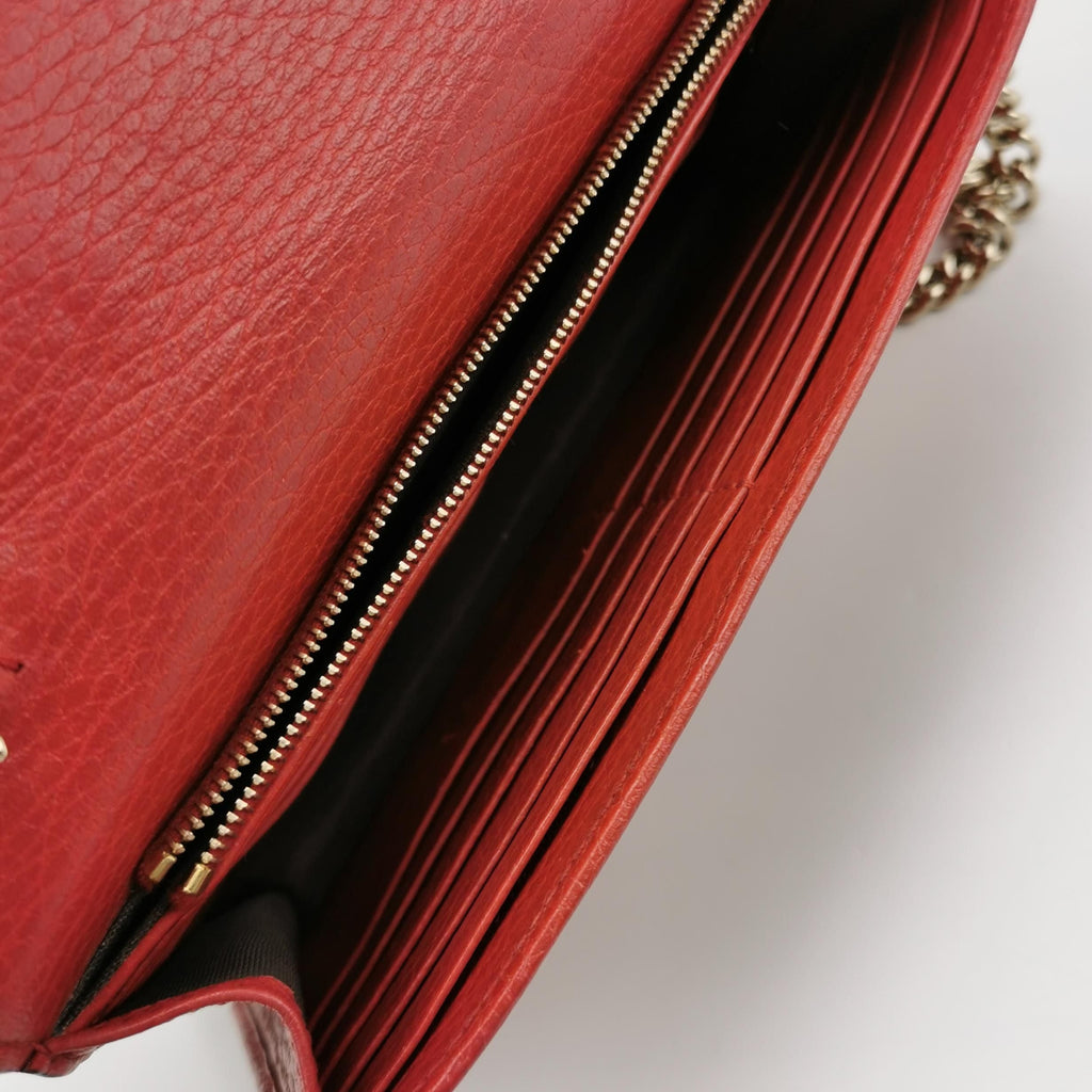 Gucci Interlocking G Leather Crossbody Shoulder Bag 24111878950332
