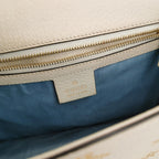 Gucci Sylvie Small Leather Shoulder Bag with Bee and Star Print 24111378942982
