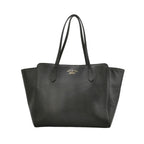 Gucci Swing Large Leather Solid Logo Shoulder Bag 250614781237249