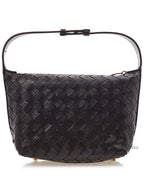Bottega Veneta Intrecciato Small Leather Shoulder Bag Brown