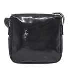 CELINE Shoulder Bag Enamel Navy Auth 68565