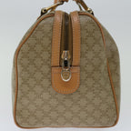 CELINE Macadam Canvas Hand Bag Beige  68570