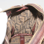 FENDI Zucca Canvas Hand Bag Brown68574