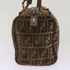 FENDI Zucca Canvas Hand Bag Brown68574