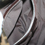 FENDI Zucca Canvas Mamma Baguette Shoulder Bag Black Brown68576A