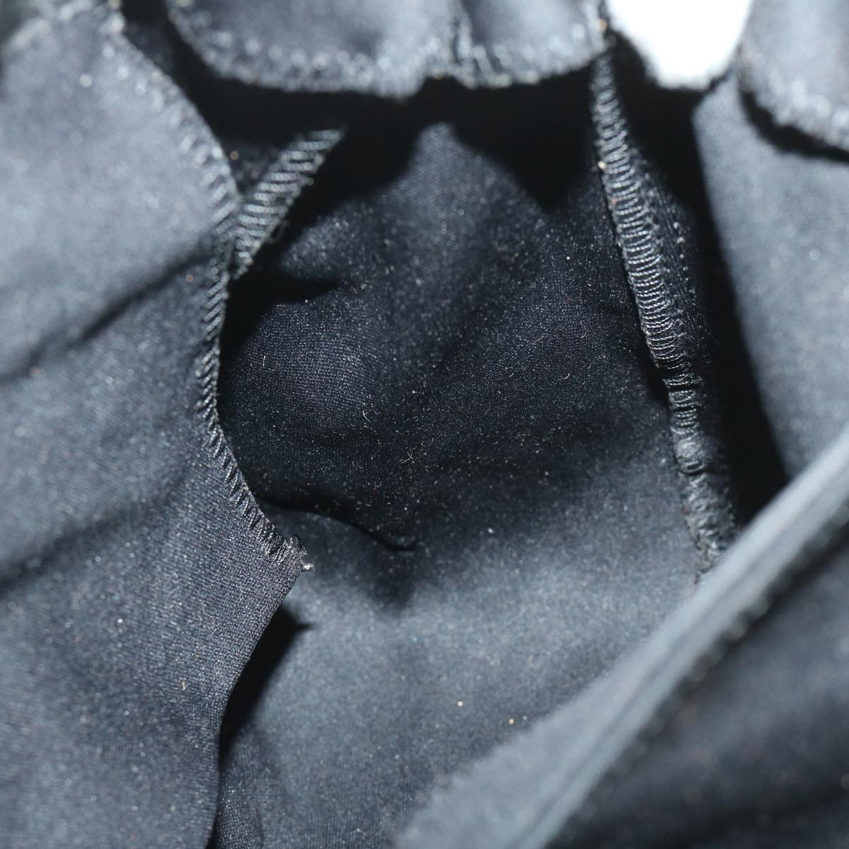 FENDI Mamma Baguette Shoulder Bag Nylon Black68579