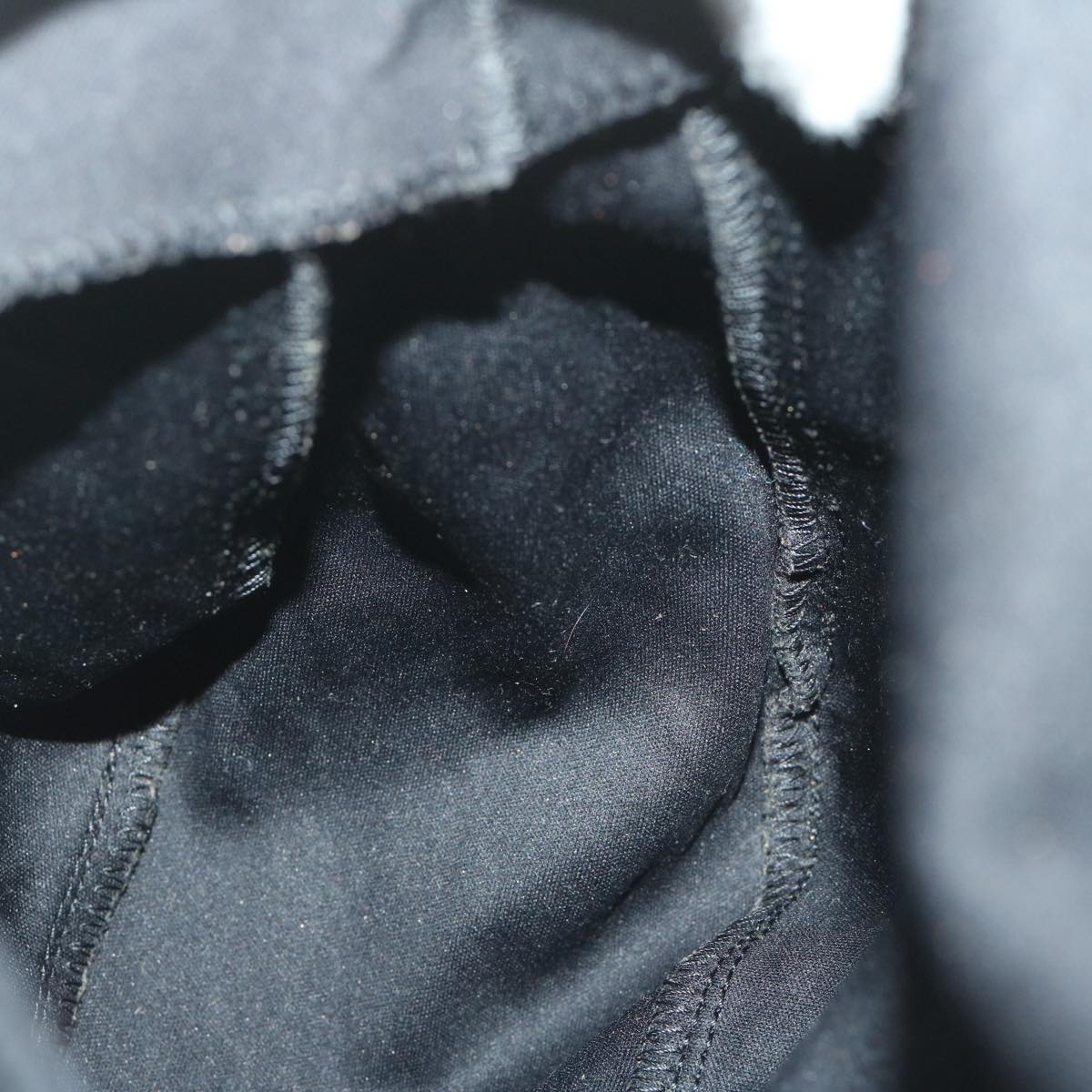 FENDI Mamma Baguette Shoulder Bag Nylon Black68579