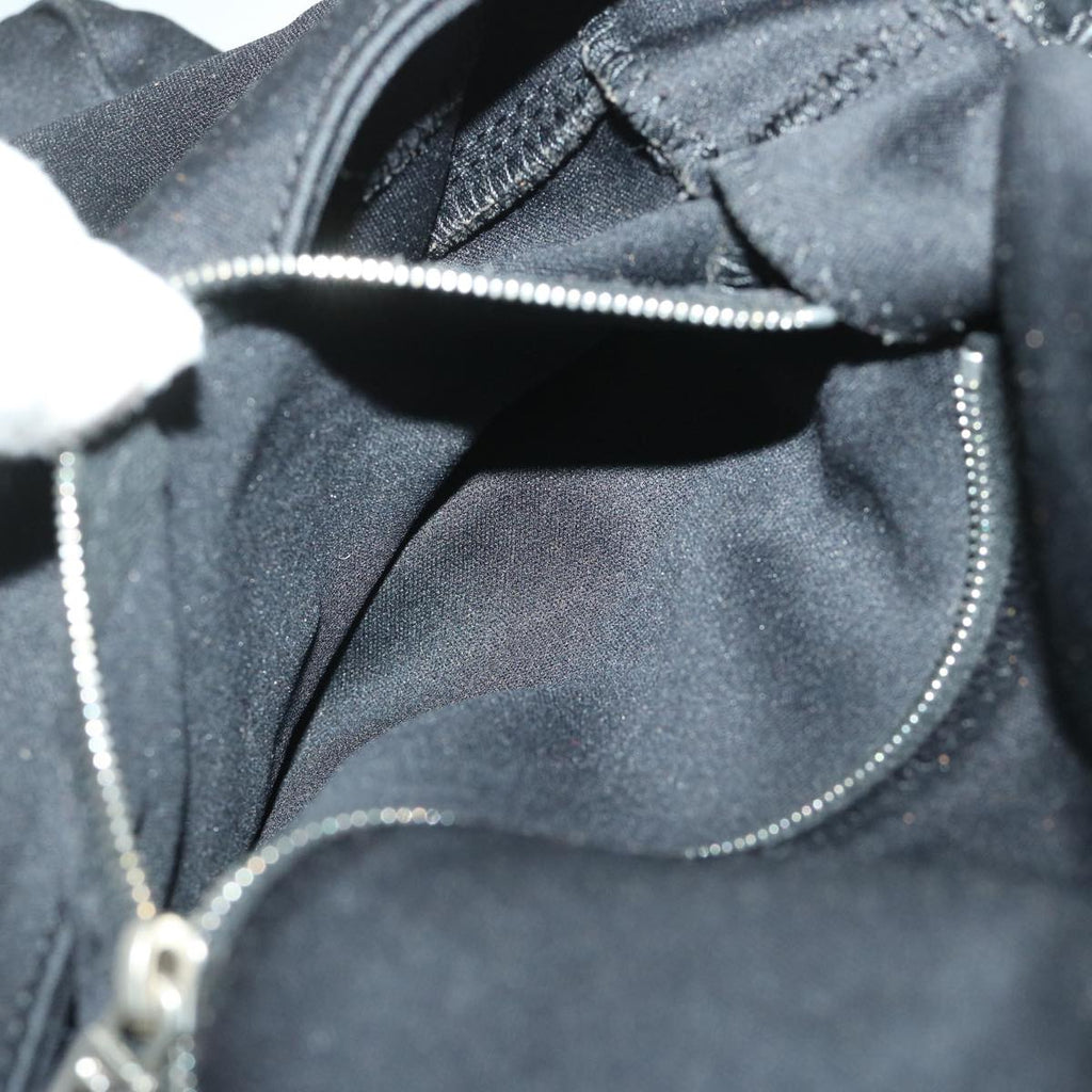 FENDI Mamma Baguette Shoulder Bag Nylon Black68579