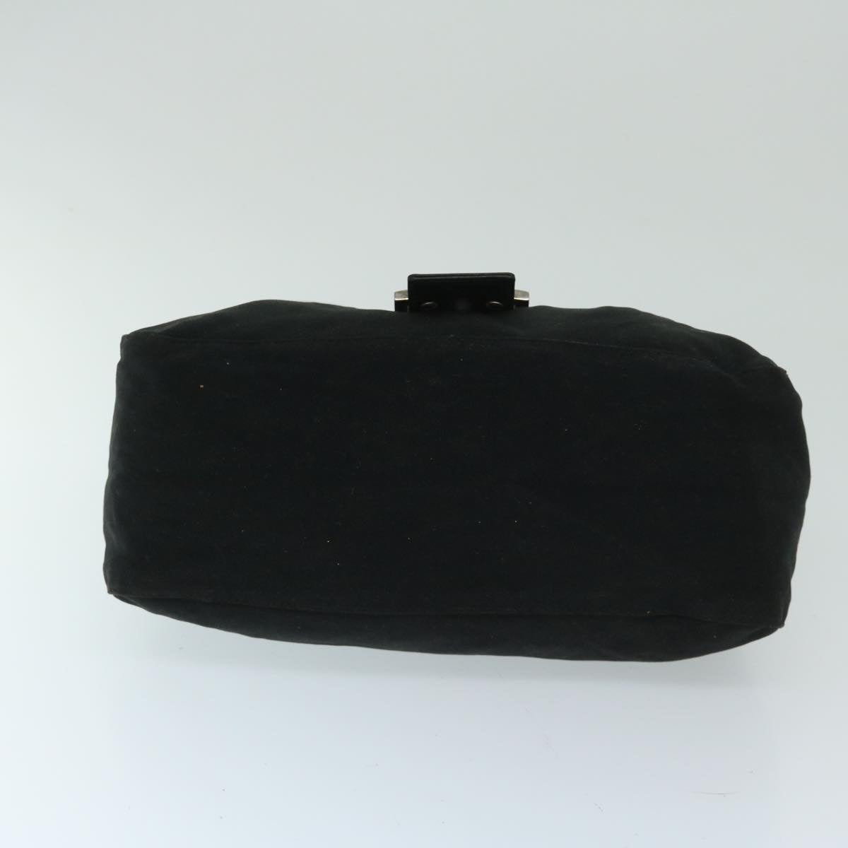 FENDI Mamma Baguette Shoulder Bag Nylon Black68579