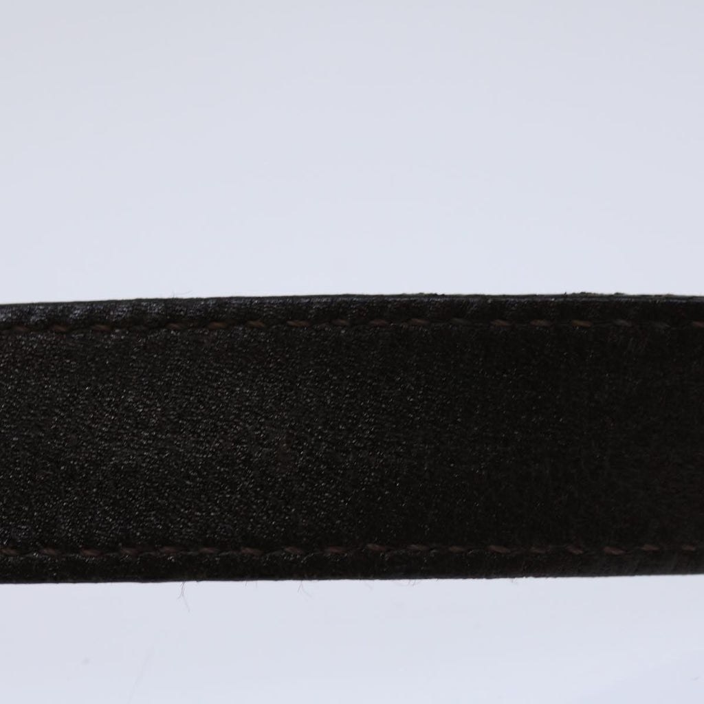 FENDI Zucca Canvas Mamma Baguette Shoulder Bag Black Brown68582