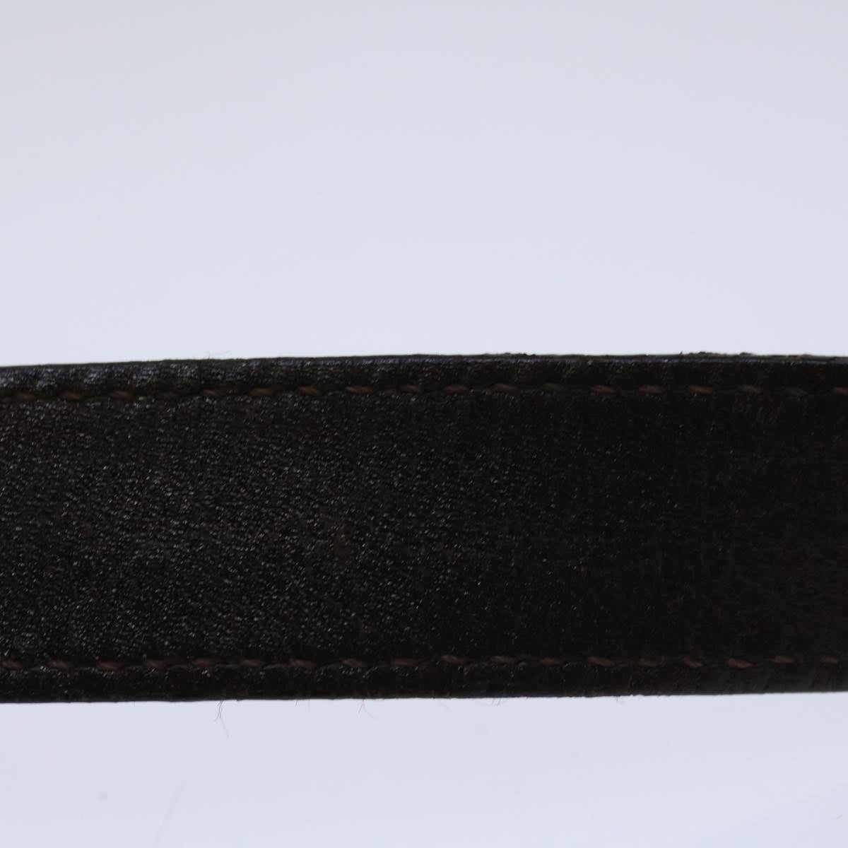 FENDI Zucca Canvas Mamma Baguette Shoulder Bag Black Brown68582