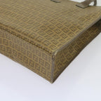 FENDI Zucchino Canvas Tote Bag Brown68584