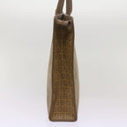 FENDI Zucchino Canvas Tote Bag Brown68584