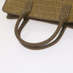 FENDI Zucchino Canvas Tote Bag Brown68584
