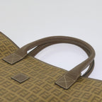 FENDI Zucchino Canvas Tote Bag Brown68584