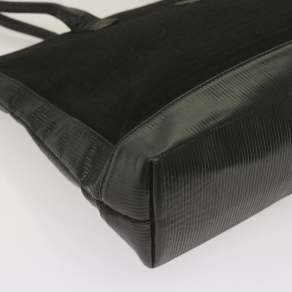 FENDI Zucchino Canvas Tote Bag Black68585