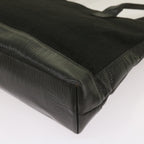 FENDI Zucchino Canvas Tote Bag Black68585