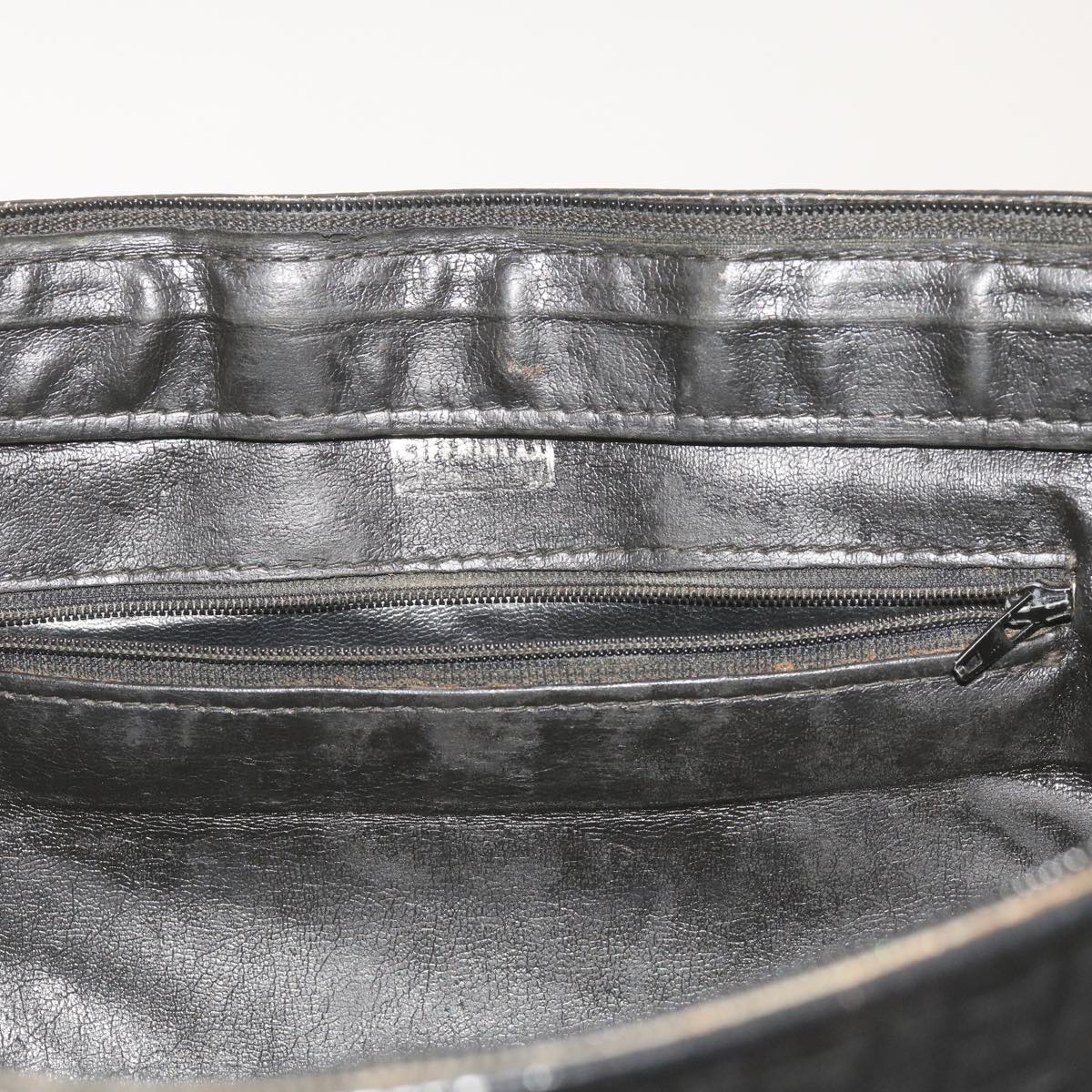 FENDI Zucchino Canvas Tote Bag Black68585