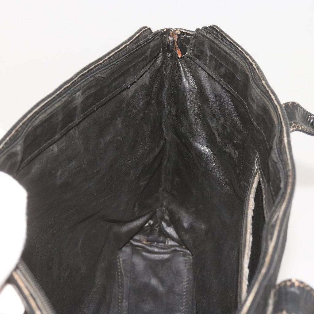 FENDI Zucchino Canvas Tote Bag Black68585