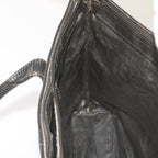 FENDI Zucchino Canvas Tote Bag Black68585