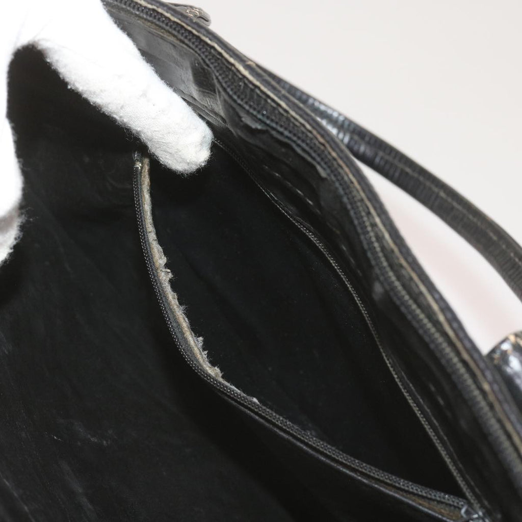 FENDI Zucchino Canvas Tote Bag Black68585