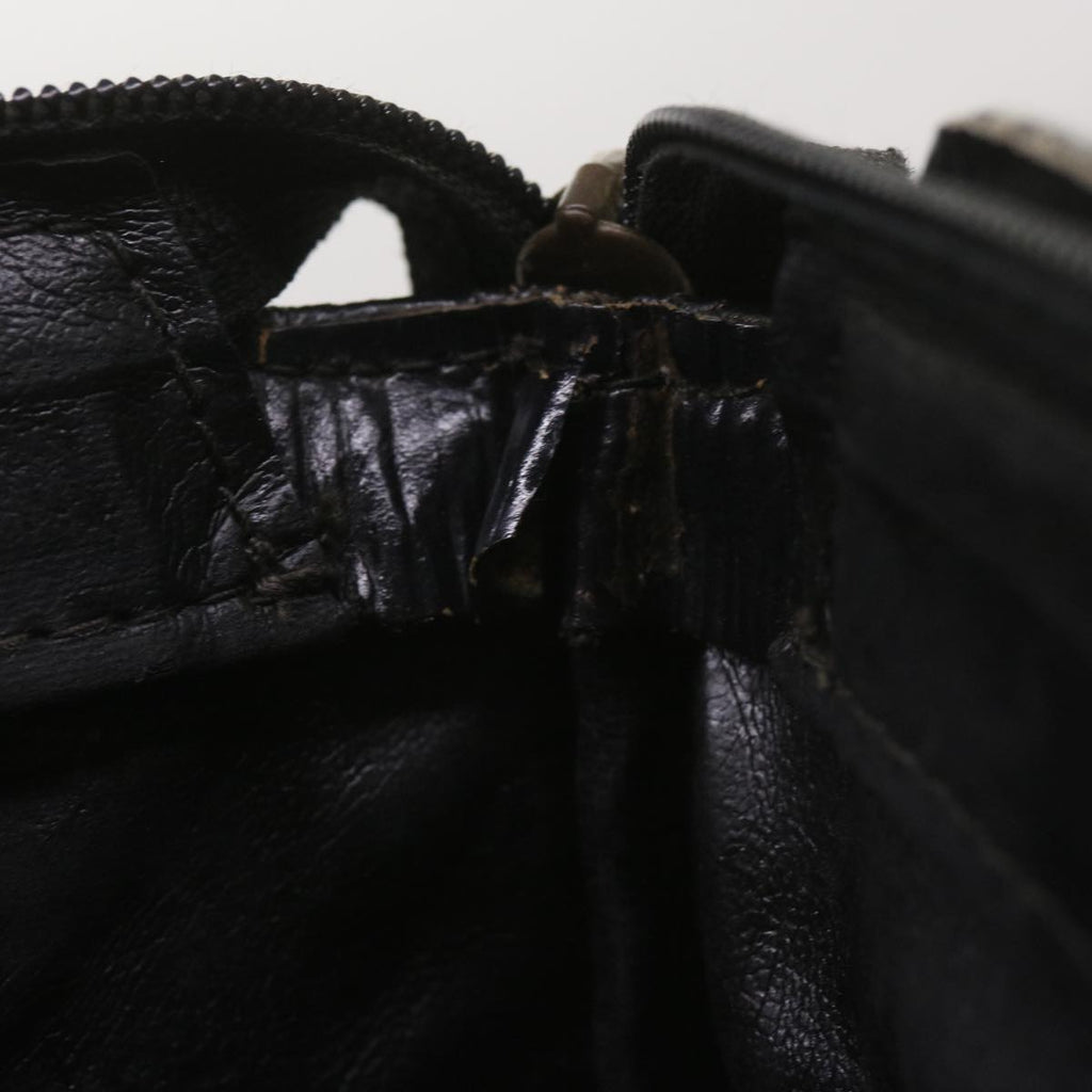 FENDI Zucchino Canvas Tote Bag Black68585