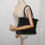 FENDI Zucchino Canvas Tote Bag Black68585