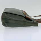 CELINE Tote Bag Leather Green  68605