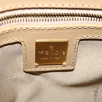 FENDI Zucchino Canvas Mamma Baguette Hand Bag Light Blue68640