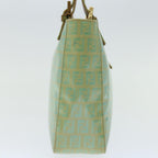 FENDI Zucchino Canvas Mamma Baguette Hand Bag Light Blue68640