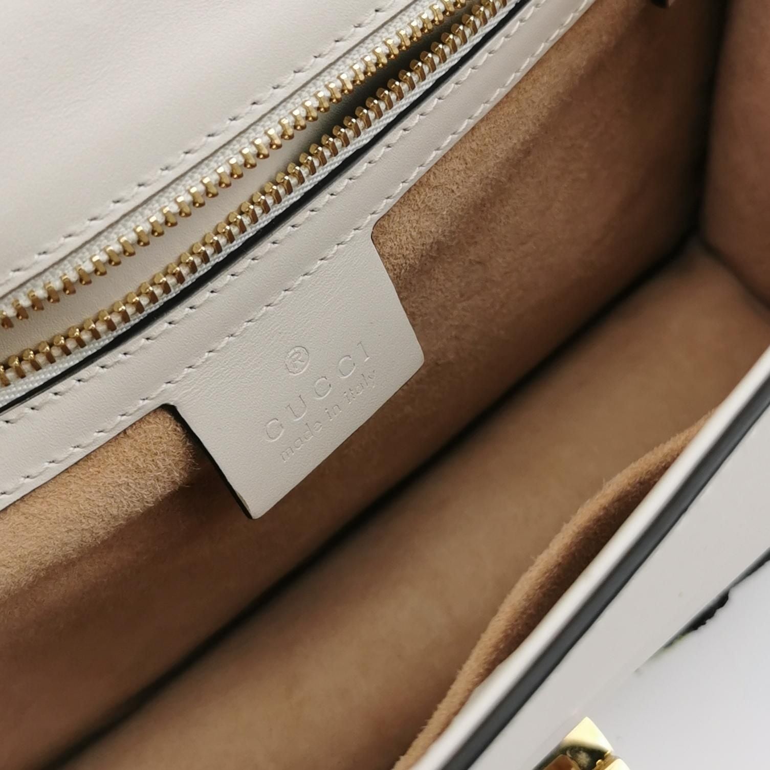 Gucci Sylvie Small Leather and Canvas Shoulder Bag 250707781268378