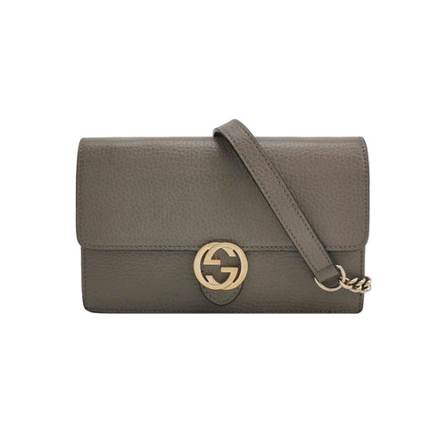 Gucci Interlocking G Leather Crossbody Shoulder Bag 250622781248627