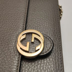 Gucci Interlocking G Leather Crossbody Shoulder Bag 250622781248627