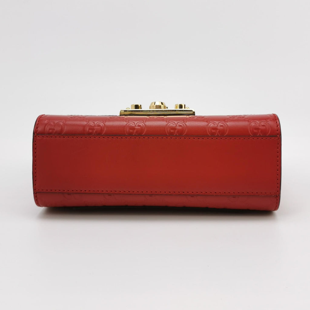 Gucci Padlock Small Leather Solid Shoulder Bag 250625781252465