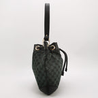 Gucci Canvas and Leather Shoulder Bag 250619781244003