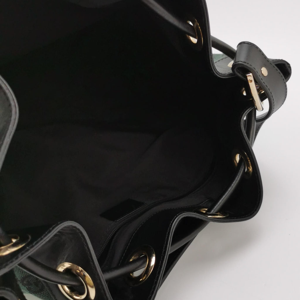 Gucci Canvas and Leather Shoulder Bag 250619781244003