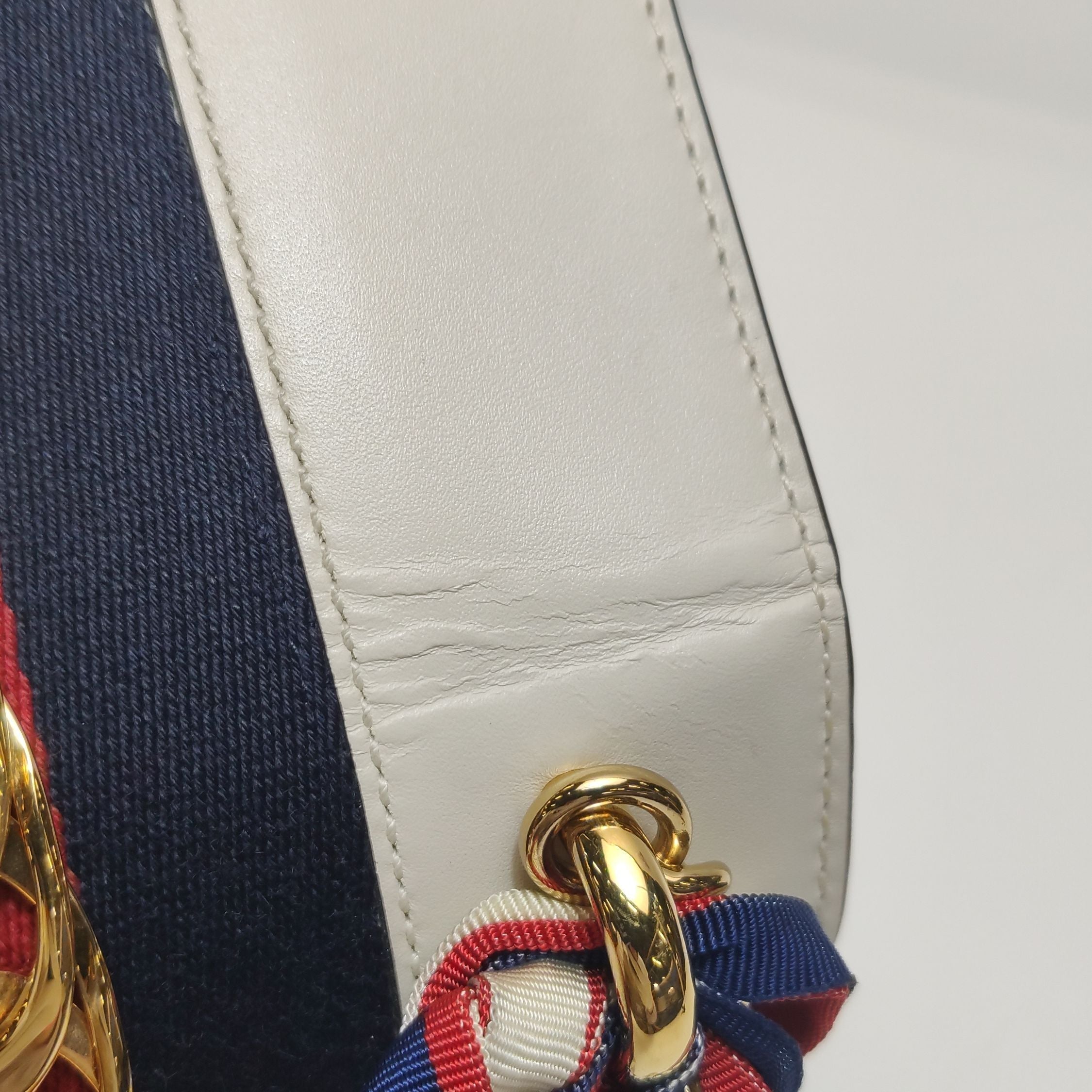 Gucci Sylvie Mini Leather and Canvas Shoulder Bag 250612781233815