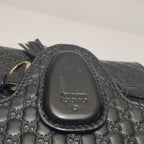 Gucci Emily Mini Signature Embossed Tassel Horsebit Crossbody Shoulder Bag 250525781207687