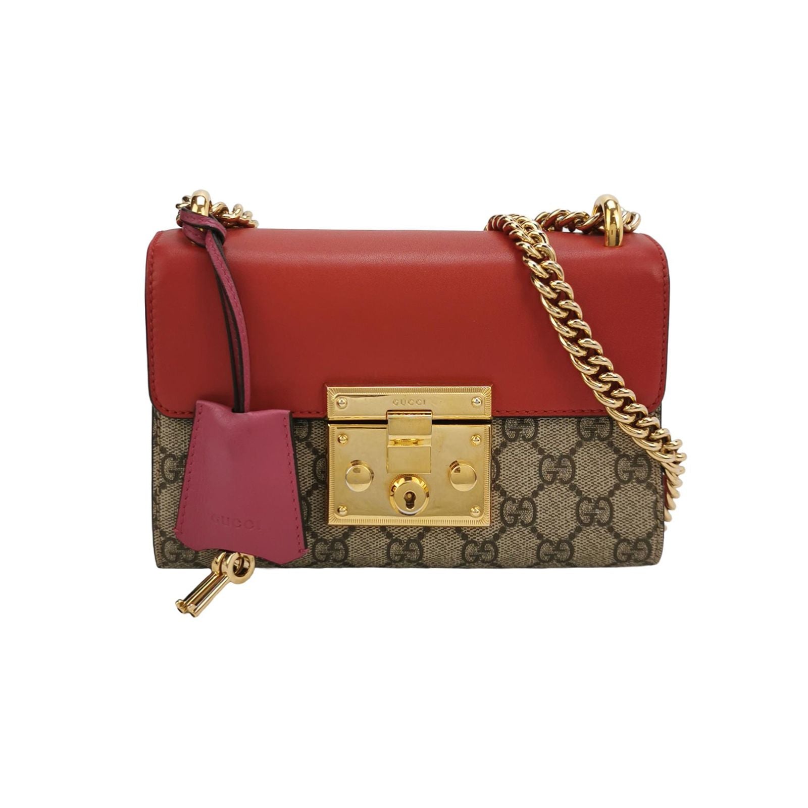Gucci Padlock Small Leather Monogram Shoulder Bag 250520781200807