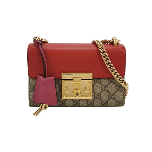 Gucci Padlock Small Leather Monogram Shoulder Bag 250520781200807