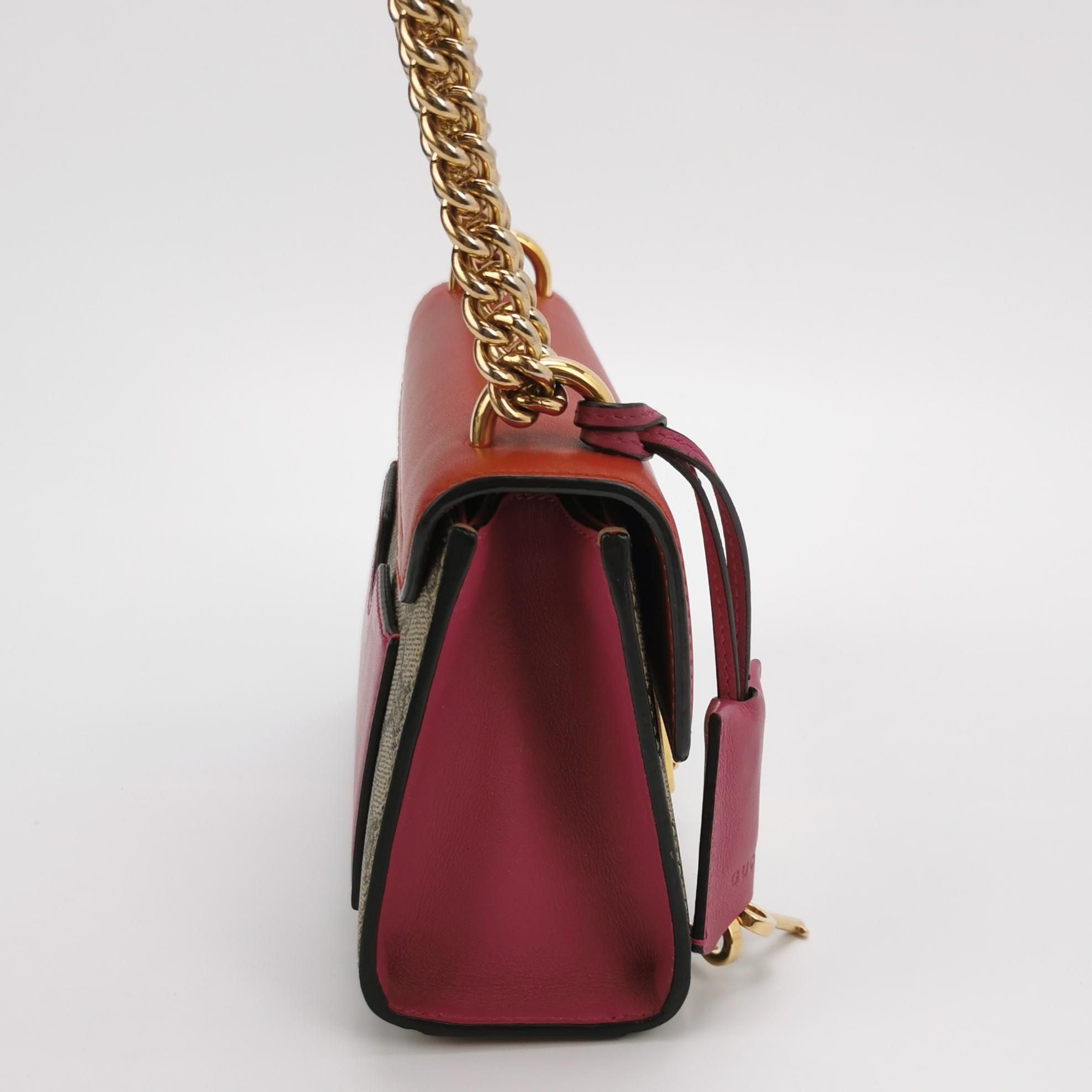 Gucci Padlock Small Leather Monogram Shoulder Bag 250520781200807