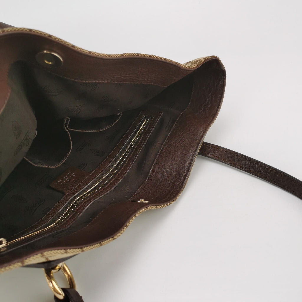 Gucci GG Canvas Shoulder Bag 057852100940