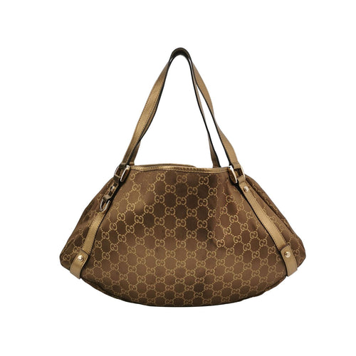 Gucci Abbey Leather GG Monogram D-Ring Shoulder Bag 057852100600