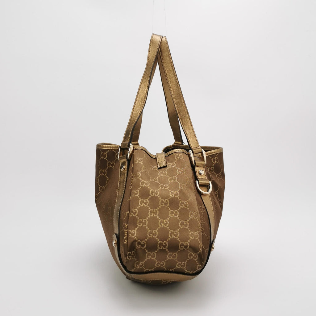 Gucci Abbey Leather GG Monogram D-Ring Shoulder Bag 057852100600