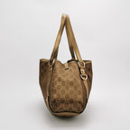 Gucci Abbey Leather GG Monogram D-Ring Shoulder Bag 057852100600