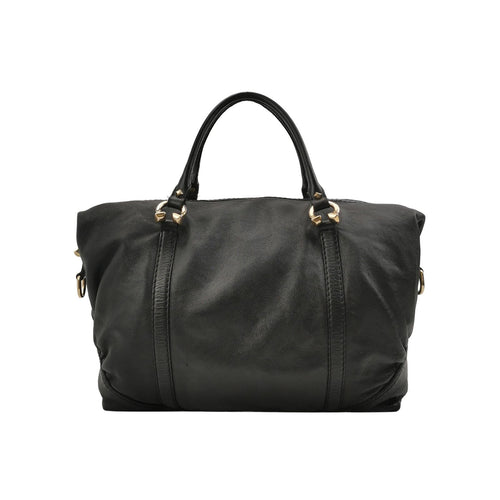 Gucci Leather Solid Shoulder Bag 250507781181439