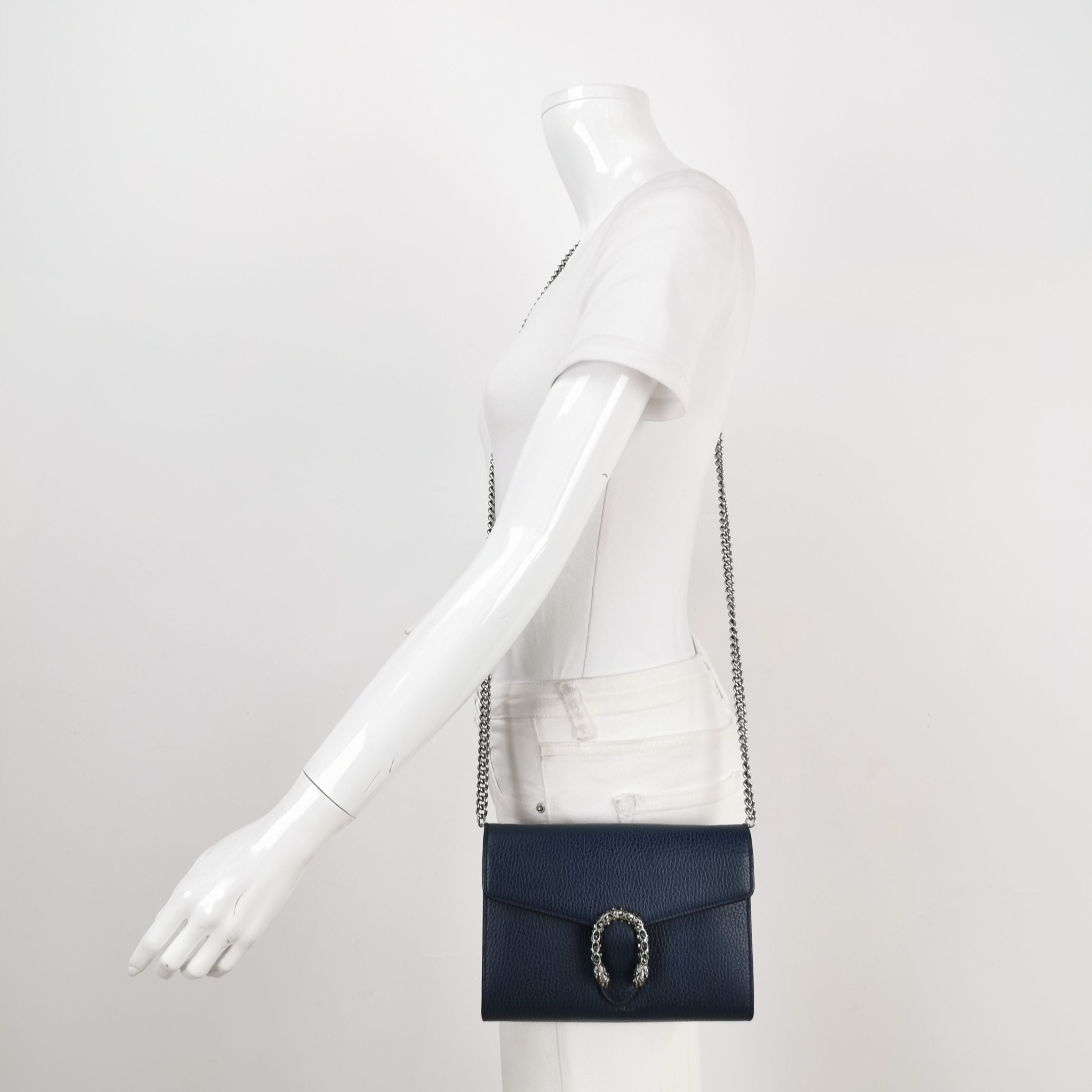 Gucci Dionysus Mini Bag in Leather with Double Tiger Head Buckle 250320781113797