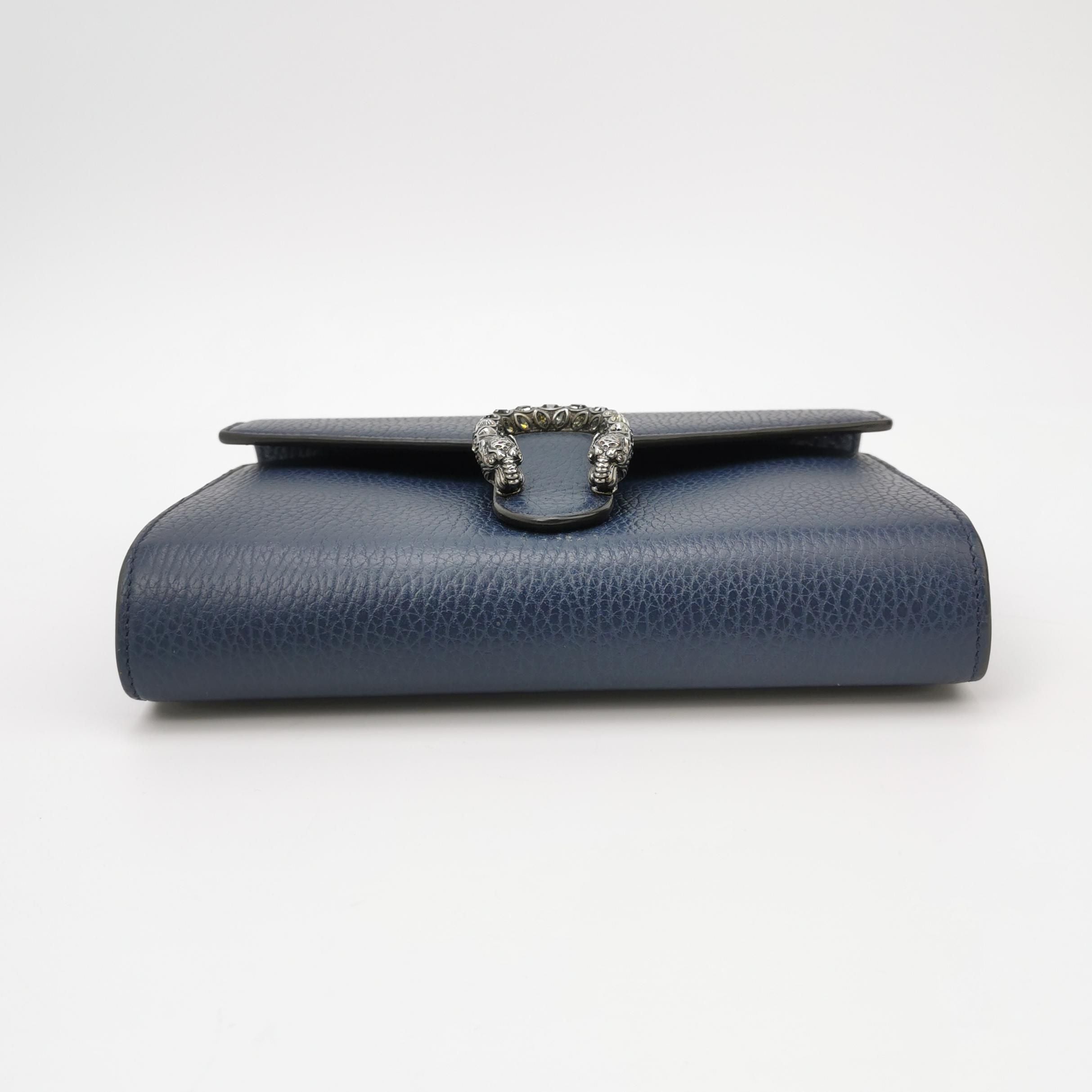Gucci Dionysus Mini Bag in Leather with Double Tiger Head Buckle 250320781113797