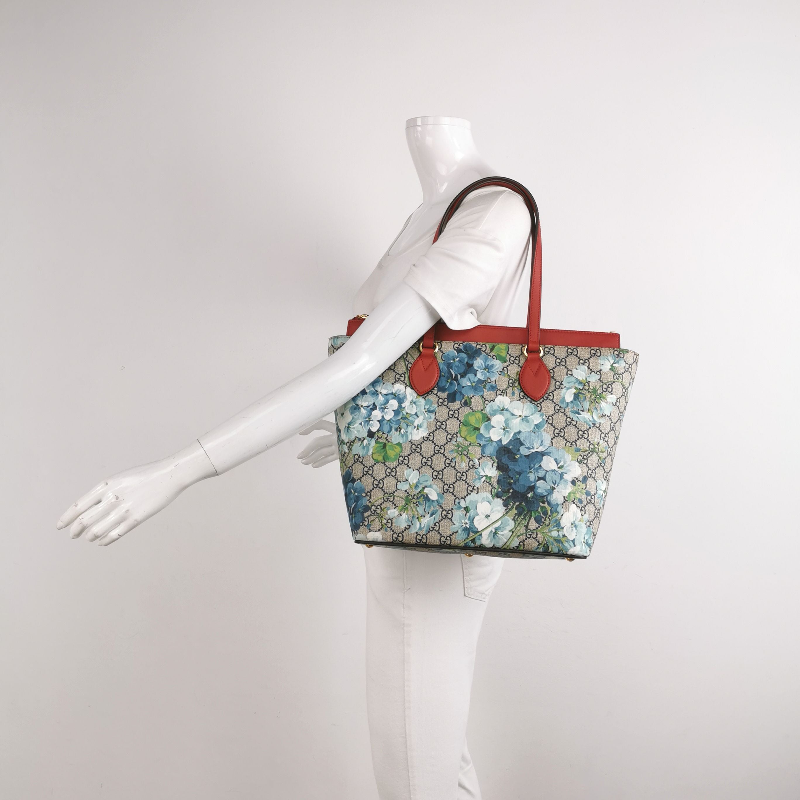 Gucci Blooms Leather Shoulder Bag 250712781275670